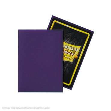 Dragon Shield 100 Standard Size Card Sleeves - Matte Purple