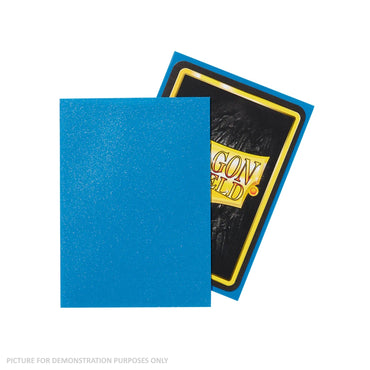 Dragon Shield 100 Standard Size Card Sleeves - Matte Sapphire