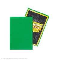 Dragon Shield 60 Japanese Size Card Sleeves - Matte Apple Green