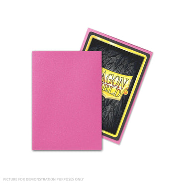 Dragon Shield 60 Japanese Size Card Sleeves - Matte Pink Diamond