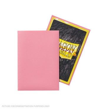 Dragon Shield 60 Japanese Size Card Sleeves - Matte Pink