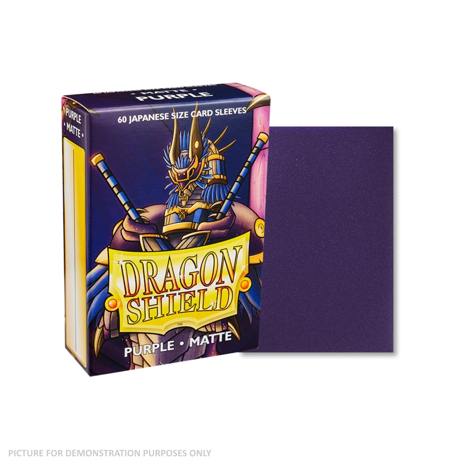 Dragon Shield 60 Japanese Size Card Sleeves - Matte Purple