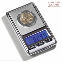 LIGHTHOUSE LIBRA MINI DIGITAL COIN SCALE Range 0.01 - 100 G LCD Display