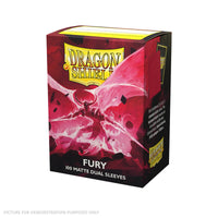 DRAGON SHIELD - DUAL MATTE Standard Card Sleeves FURY Pack of 100