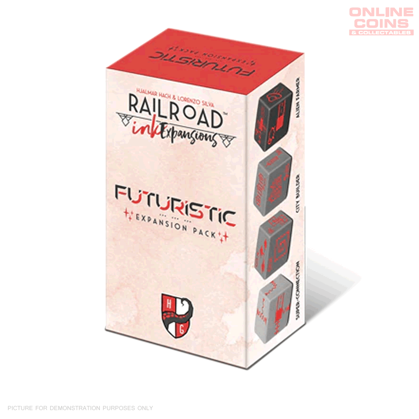 Railroad Ink - Challenge Dice Expansion - Future Pack