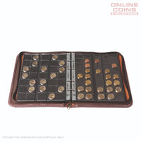 Lighthouse KURT Ringbinder Portfolio in OPTIMA Format - BROWN