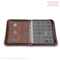Lighthouse KURT Ringbinder Portfolio in OPTIMA Format - BROWN