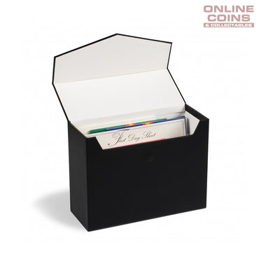 Lighthouse Mini Black Archive Box Logik A5 - Perfect for Carded Coins and Postcards