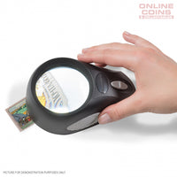 Lighthouse Bullauge Magnifier With 5X Magnification, 6 LED'S, 3 Brightness Settings