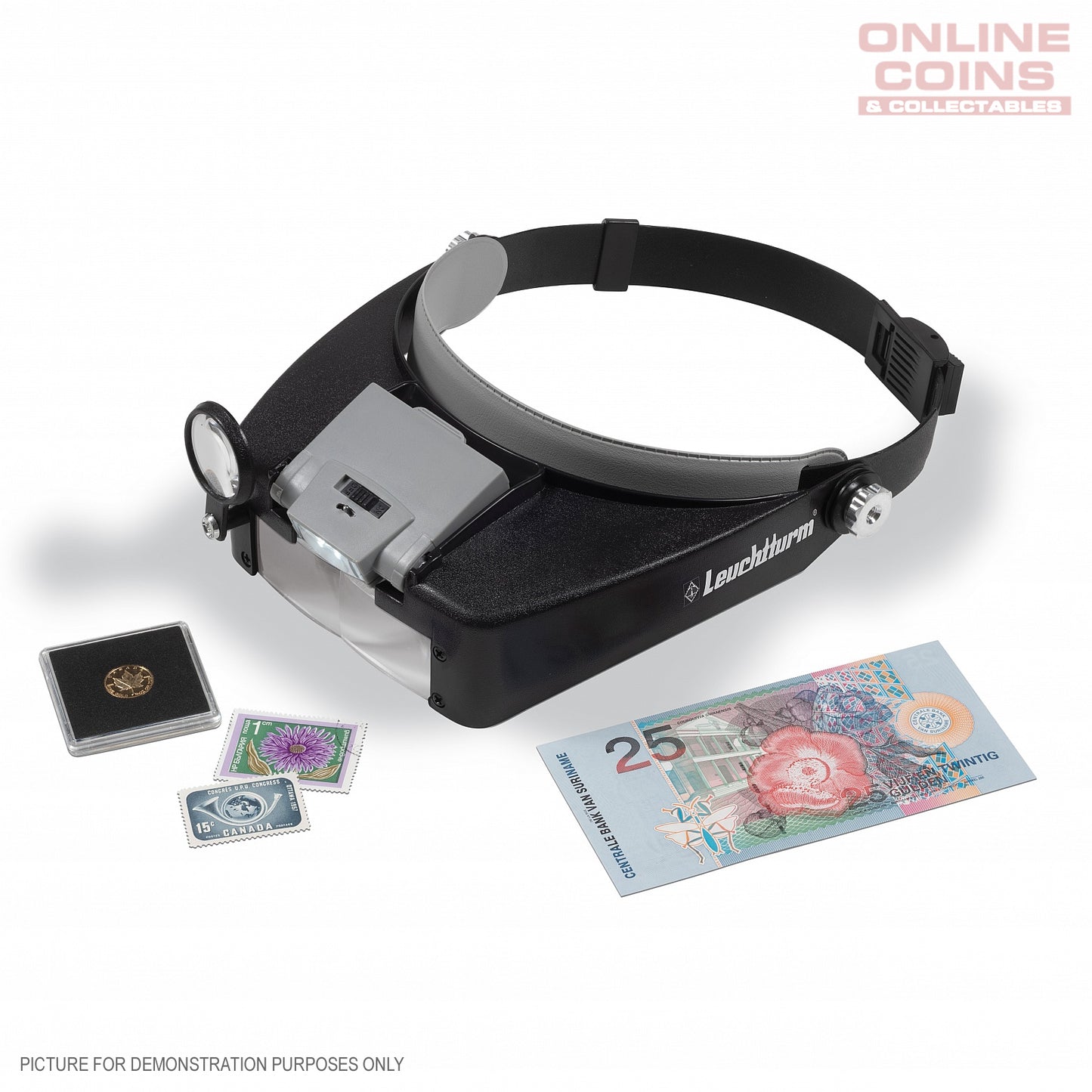 Lighthouse LED Headband Magnifier FOKUS With1.5X UP TO 8X Magnification
