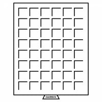 Lighthouse MBS48 SMART Coin Drawer Tray with 48 Square Compartments up to 24mm