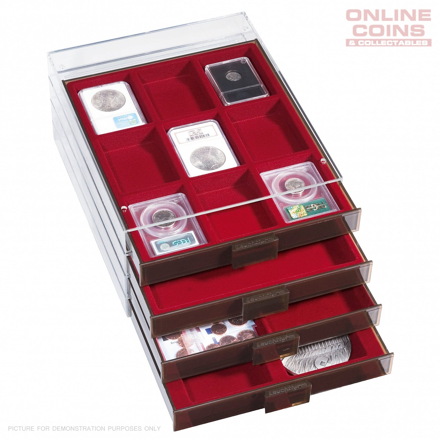 Lighthouse MBXL9USK MB Coin Drawer With 9 Compartments Suits Slabs