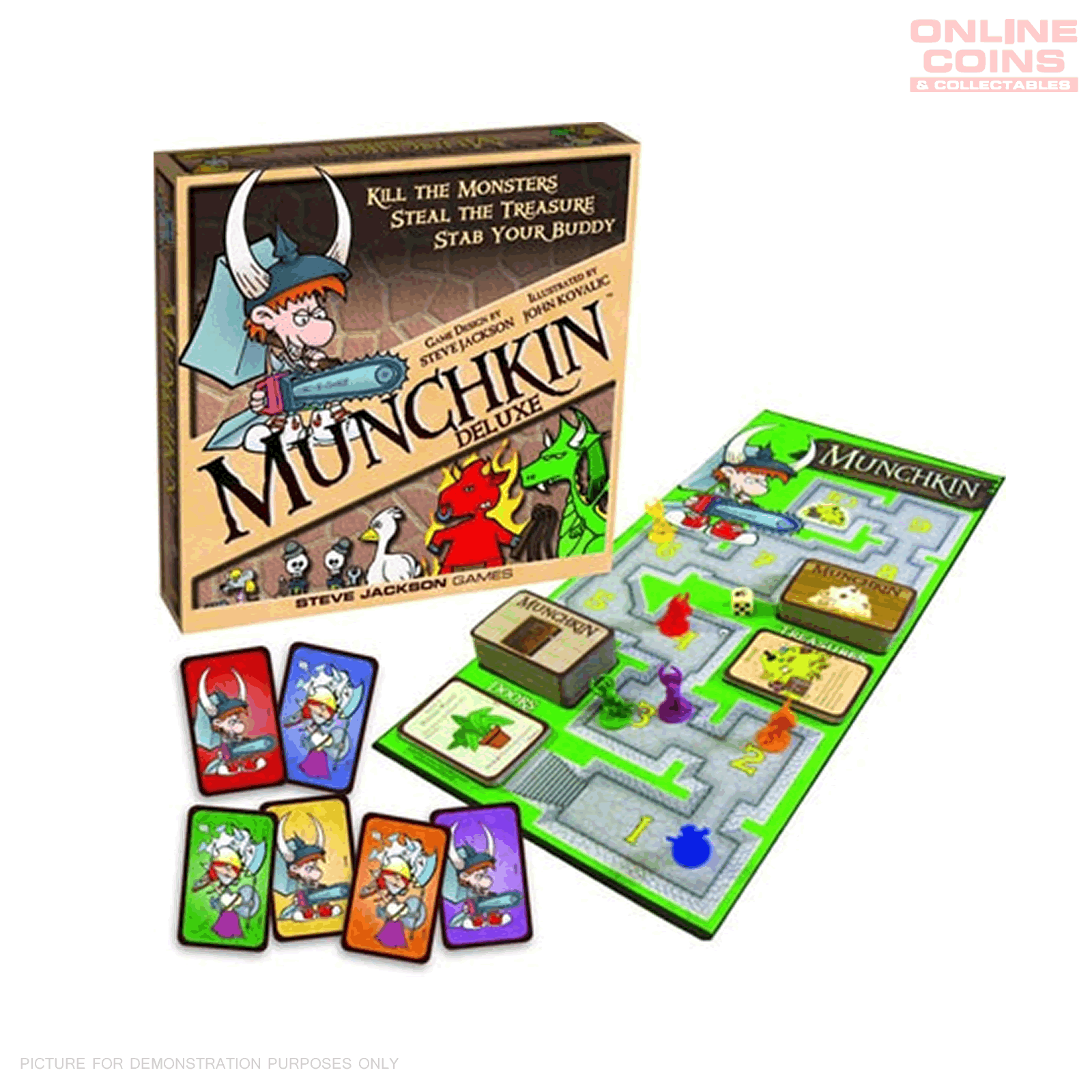 Munchkin Deluxe – Online Coins and Collectables