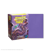Dragon Shield 100 Standard Size Card Sleeves - Matte Nebula Purple
