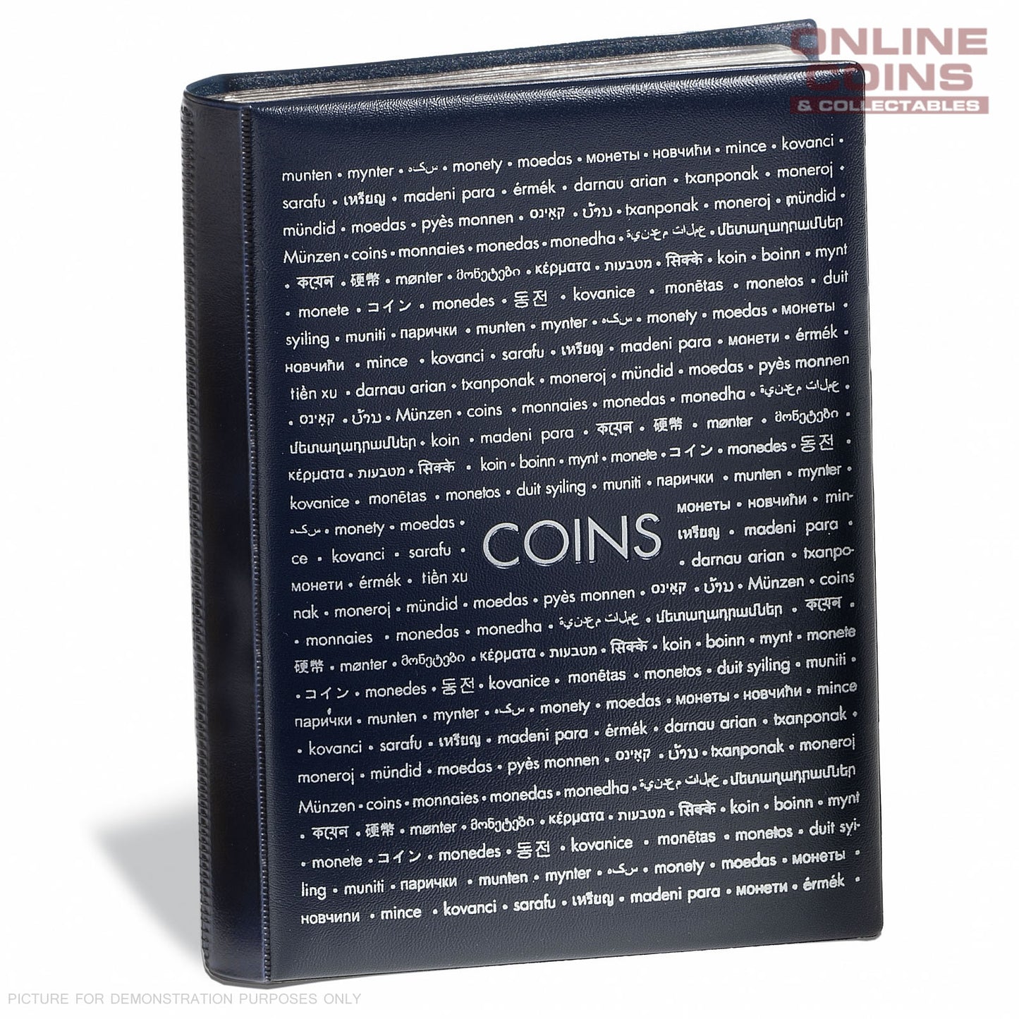 Lighthouse POCKET COIN WALLET WITH 16 COIN SHEETS HOLD UP TO 96 COINS