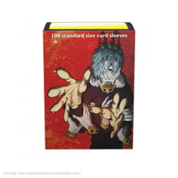 Dragon Shield 100 Standard Size Card Sleeves - My Hero Academia Matte Shigaraki