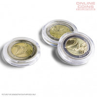 Lighthouse PREMIUM Coin Capsules - Round 32mm Packet of 10 (Suitable For Australian Round 50c Coins)