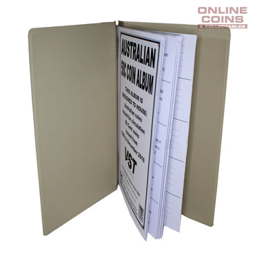 VST Australian 5 Album BUNDLE Decimal with Printed Mintage Interleaves to 2021