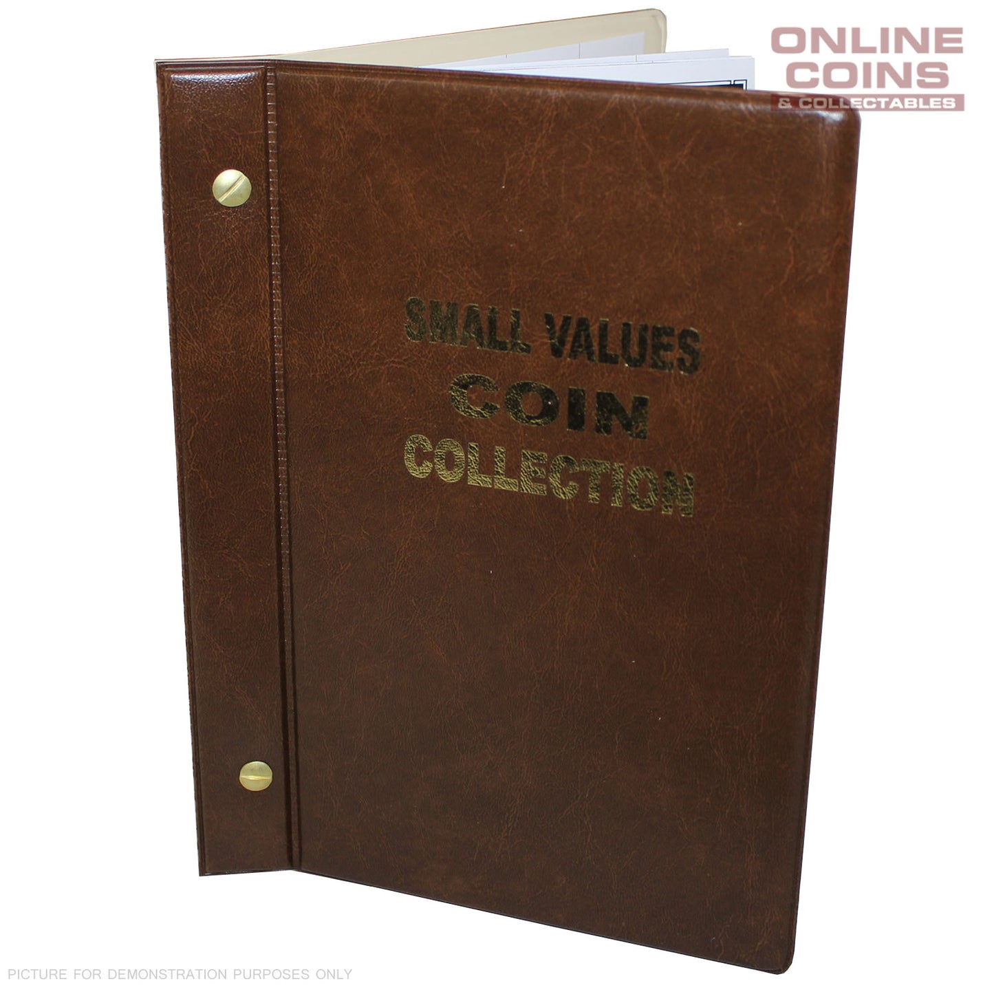 VST Australian Small Values Coin Album 1966-2023 BROWN - 1c, 2c, 5c and 10c