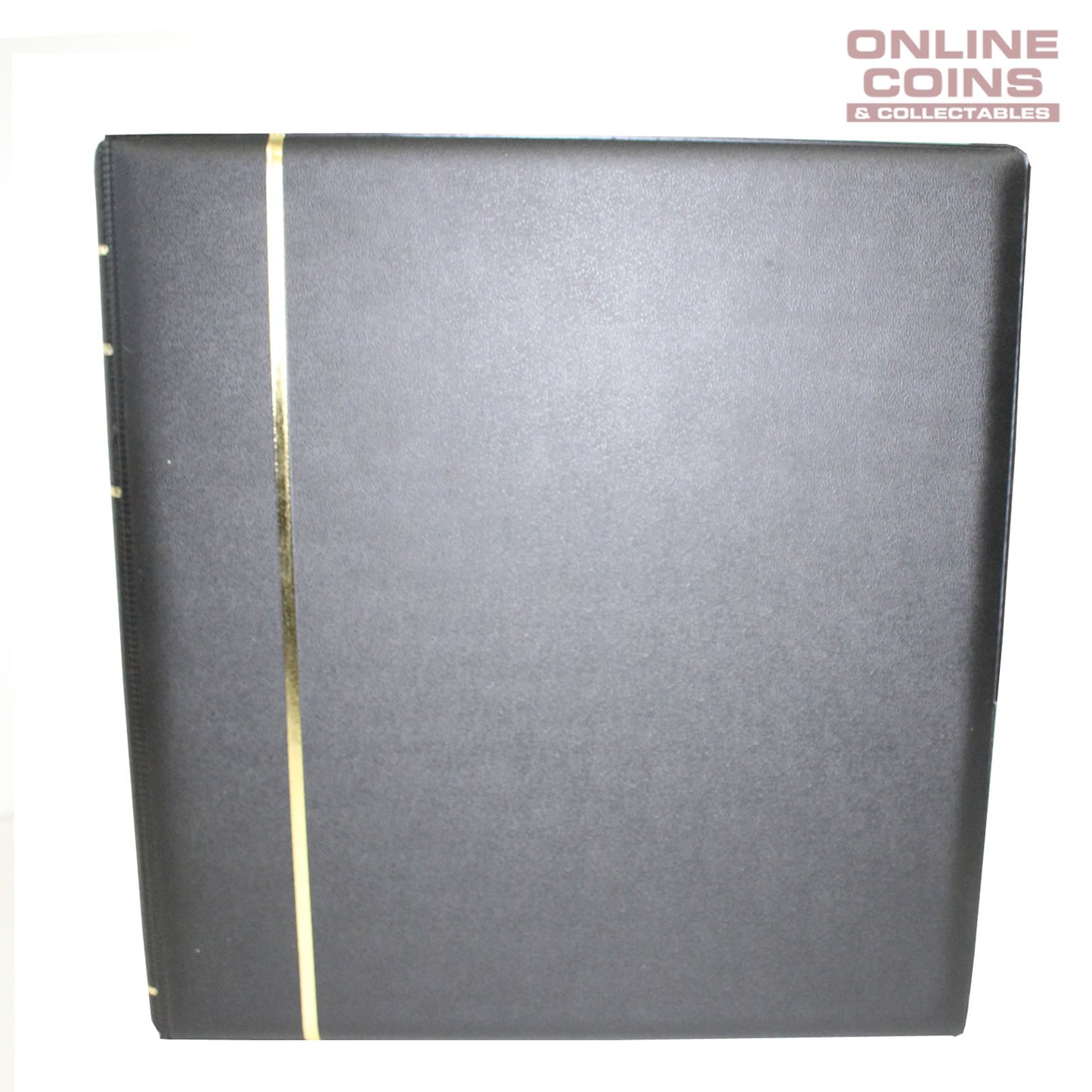 VST Canterbury Binder and Slipcase 50mm Suit VST & Renniks Coin Pages - BLACK