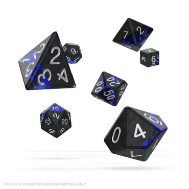 Oakie Doakie RPG Enclave Dice Set (7) - SAPPHIRE